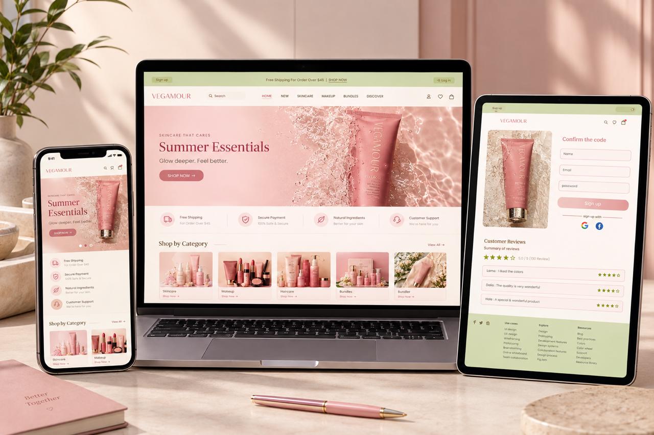 Veganour E-Commerce Website